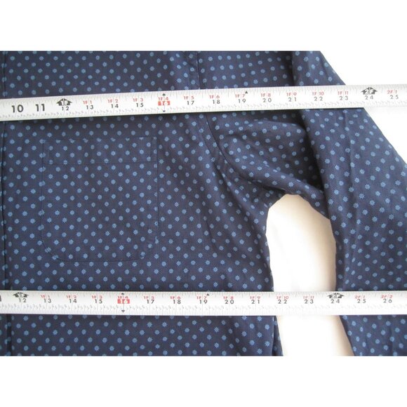 Men Brooks Brothers Regent Polka Dot Print Polo Long Sleeve Shirt Sz L (MT732) - Picture 6 of 9